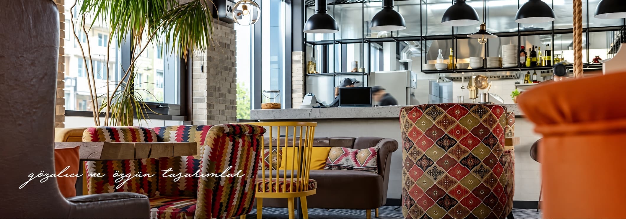 Ankara Kafe Restoran İç Mimarlık Tasarımı | Sofa Grup